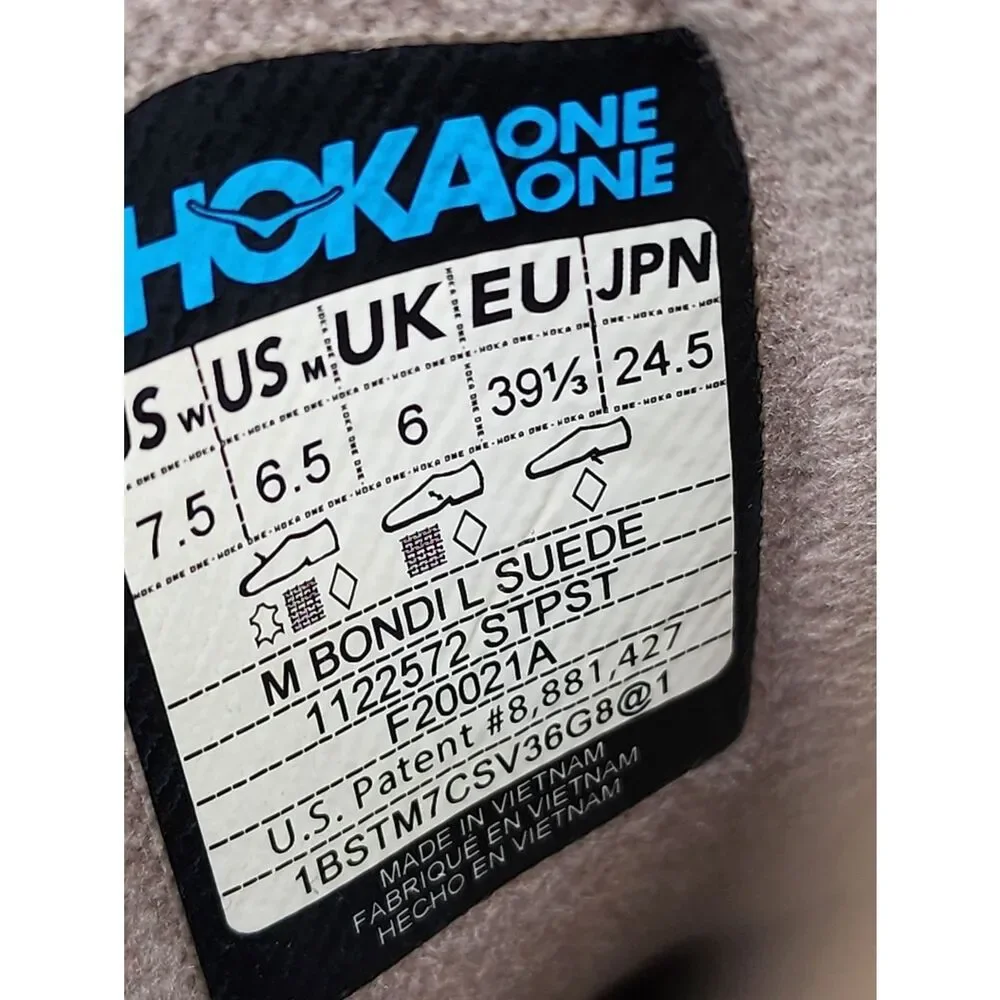 HOKA BONDI L - Womens Sneakers - SIZE 7.5